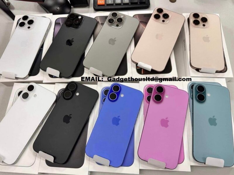 Apple iPhone 16 Pro 128GB = 650 EUR, iPhone 16 Pro Max 256GB = 750 EUR, iPhone 16 128GB = 500 EUR , iPhone 16 Plus 128GB = 530 EUR, Apple iPhone 15 Pro 128GB = 550 EUR , iPhone 15 Pro Max 256GB = 600 EUR, iPhone 15 128GB = 400 EUR, iPhone 15 Plus 128GB